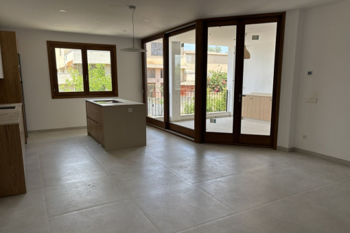 Conexión directa con la terraza
