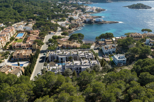 Comunidad residencial cerca del mar 