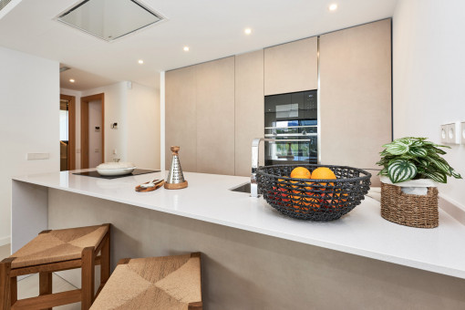 Cocina abierta de alta calidad