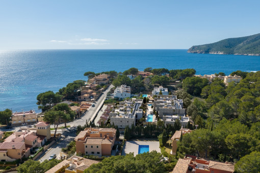 Vista sobre el complejo