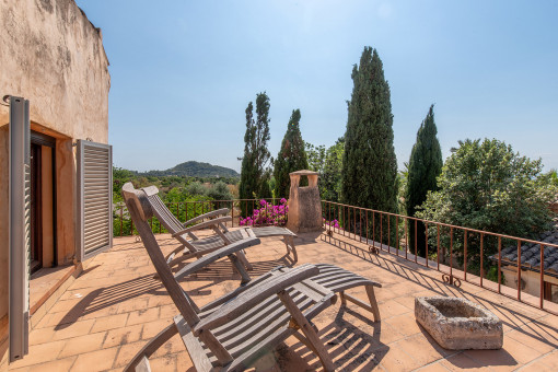 Terraza casa de invitado 2