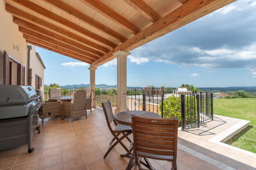Terraza cubierta