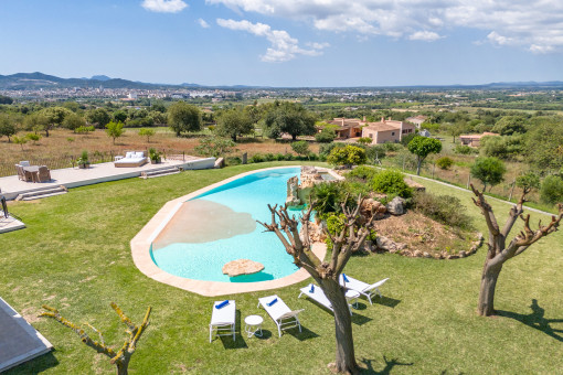 Piscina con vista