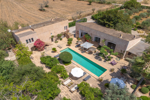 Finca desde arriba