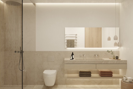 Baño de Alta Calidad y Diseño Cuidado