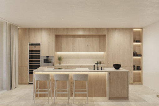 Cocina de Diseño con Isla