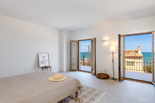 Dormitorio principa vistas al mar