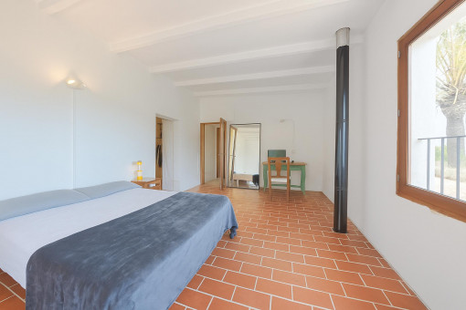 Primer dormitorio doble en la casa principal