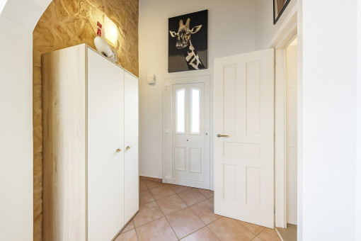 Zona de entrada en la planta superior