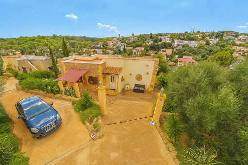 Segunda parcela usada como jardín