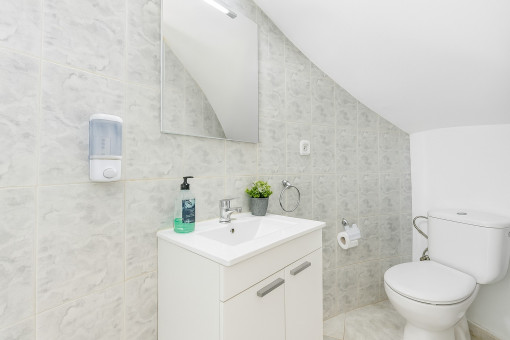 Aseo de invitados en planta baja