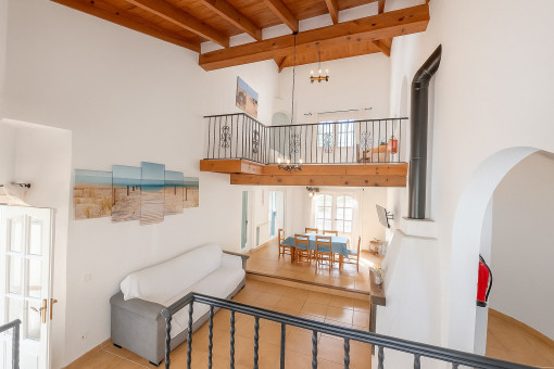 Salón visto desde la entrada