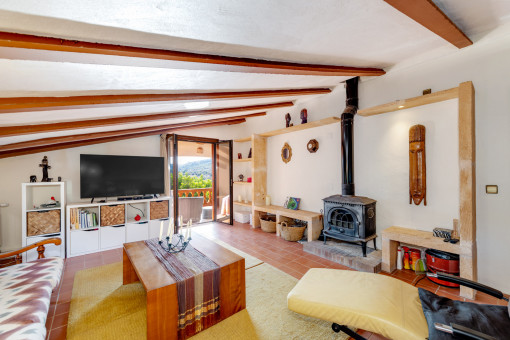 Suite del dormitorio principal en la planta superior