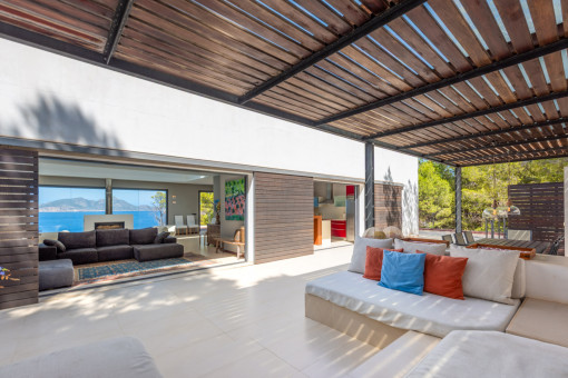 Terraza trasera