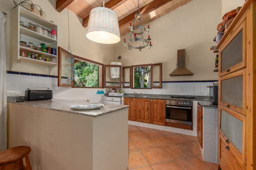 Cocina casa de invitados