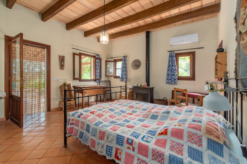 Dormitorio casa de invitados
