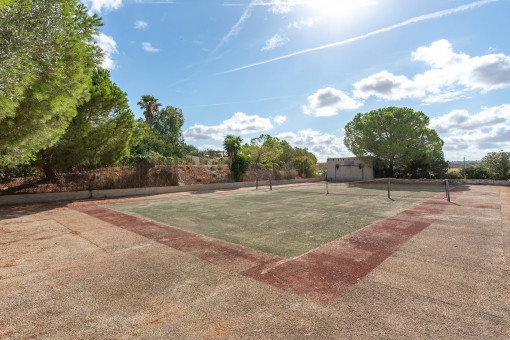 Pista de tenis privada