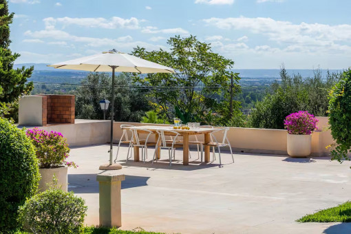 Terraza con vistas