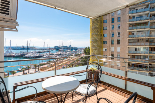 Apartamento con vistas al puerto en Palma