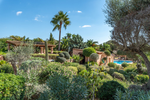 Jardín mediterraneo