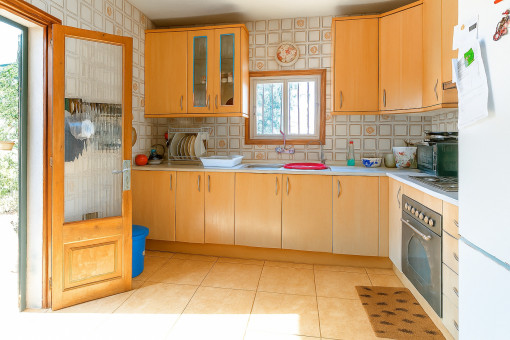 Cocina de la vivienda inferior