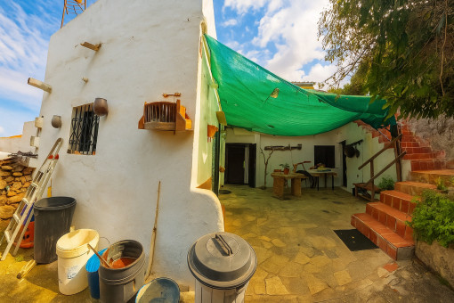 Patio del nivel inferior