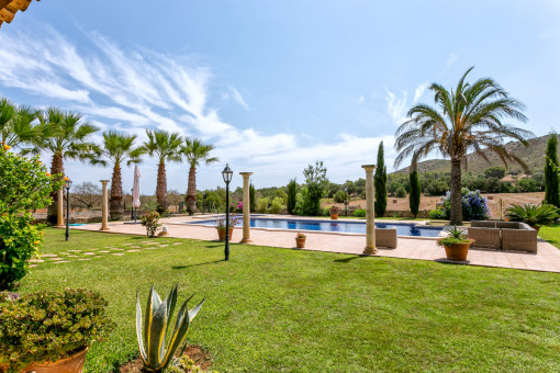 Jardín precioso