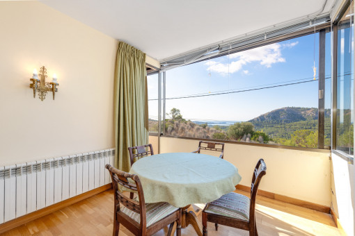 Comedor con vistas impresionantes