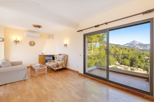 Amplia sala de estar