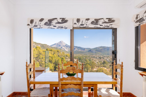 Comedor con vistas fantásticas