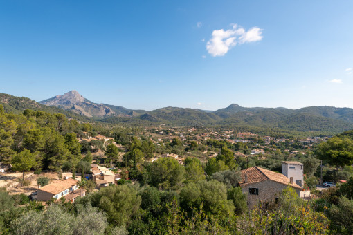 Vista de ensueño al paisaje