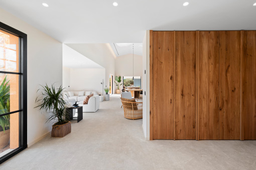 Planta inferior con un diseño arquitectónico exigente