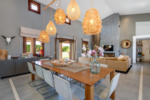 Sala de estar y comedor