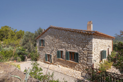 Fachada de piedra natural