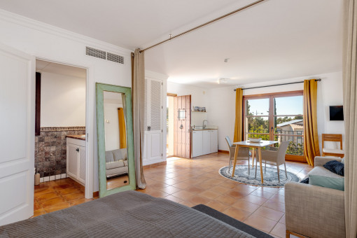 Apartamento de invitados con acceso independiente