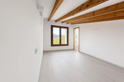 Dormitorio luminoso en la planta superior