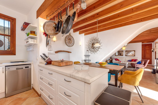 Moderna cocina abierta