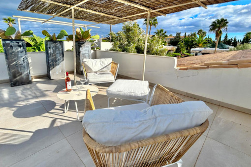 terraza en la azotea