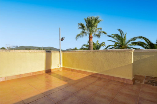 terraza en la azotea