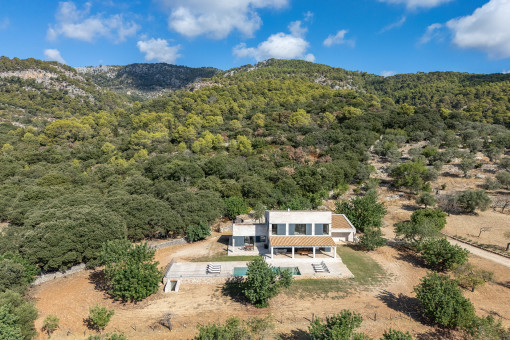 Entorno tranquilo al pie de la Serra de Tramuntana