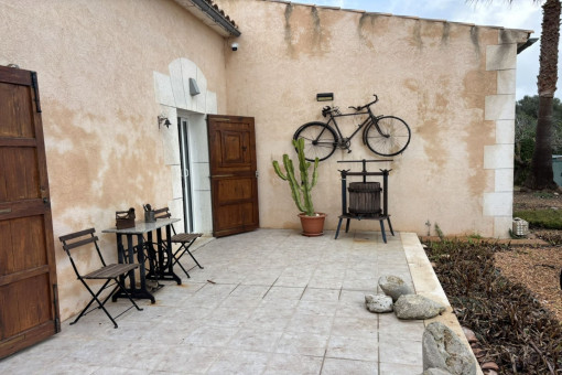 Terraza con zona de estar