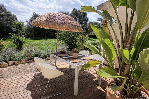 Terraza orientada al sur