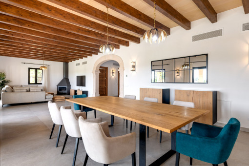 Amplio salón comedor