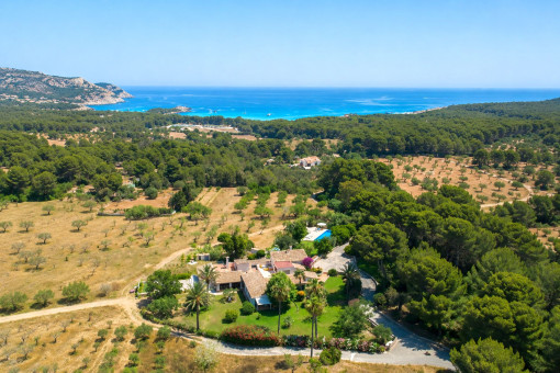 Finca en una ubicación privilegiada a solo 10 minutos de Cala Agulla