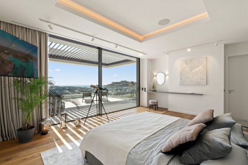 Uno de los 5 dormitorios