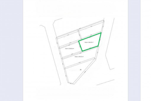 Plano de situación del solar