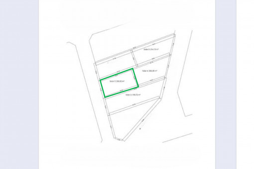 Plano de situación del solar