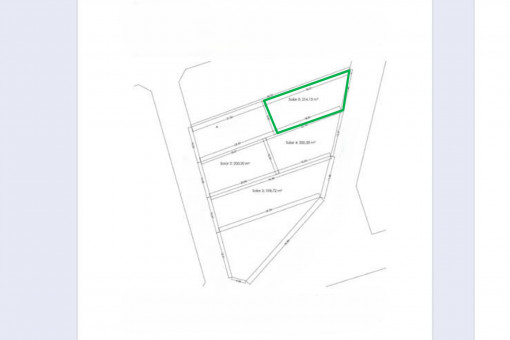 Plano de situación del solar