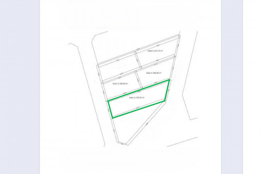 Plano de situación del solar