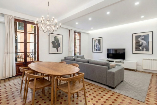 Sala de estar y comedor - home staging